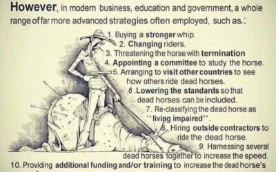 Show me the dead horse